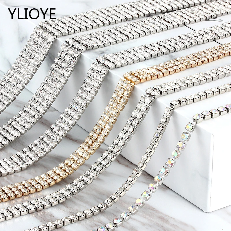 

2018 New Korean 1/2/3/4/5/6 Rows/Silver/Gold/Crystal Rhinestone Waist Chain Belt Belly Dance Body Jewelry for Women Body Chain