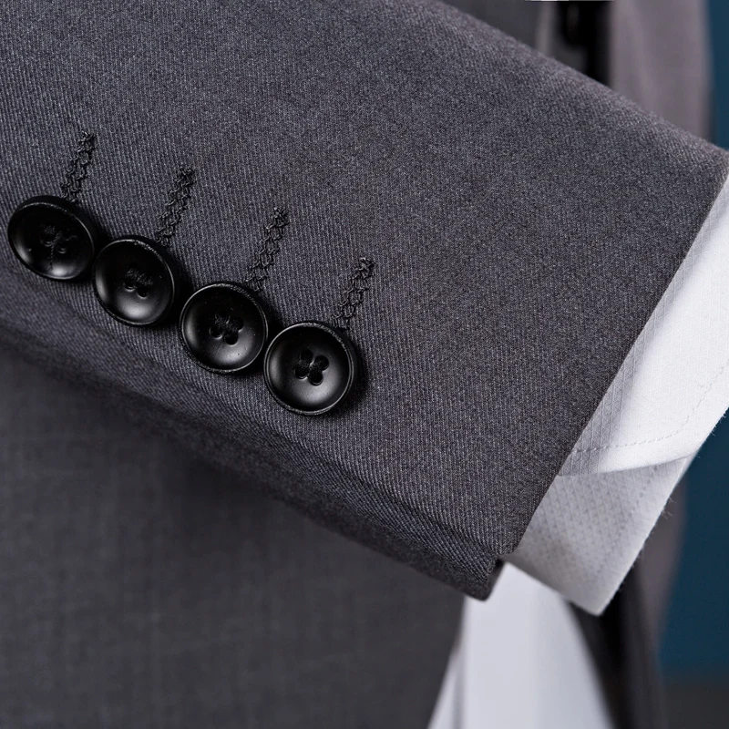 Jacket Vest Pants Luxury Suit Men High-end Custom Business Blazers Men's Fashion Wedding Dress Suit Three-piece