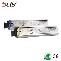 1.25 г SC трансиверов SFP 20 км разъем SC sfp модуль WDM/bidi mini gbic 1000 м SFP Оптическое волокно модуль