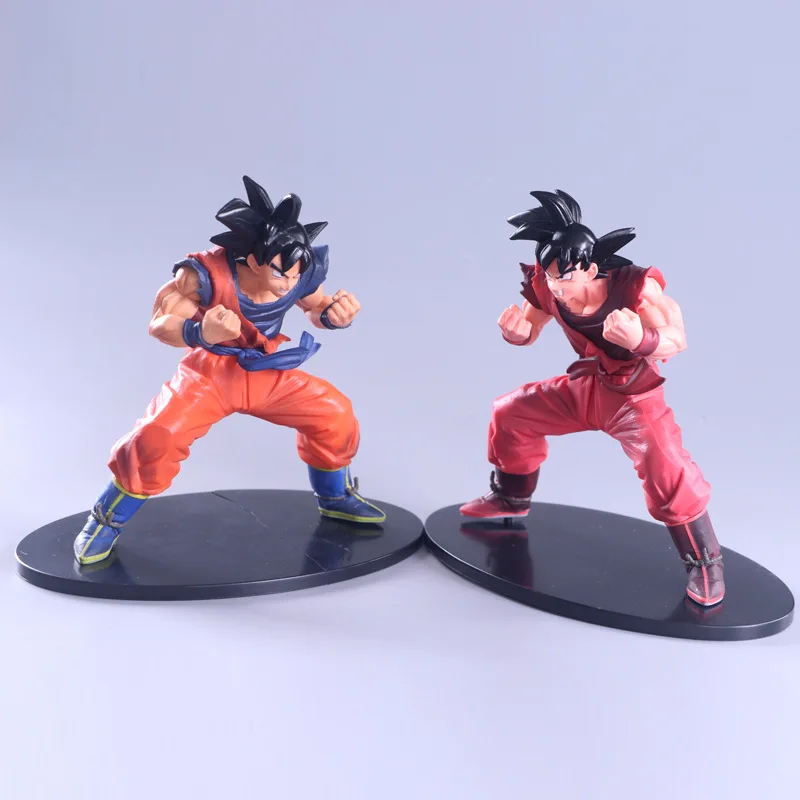 2 стиля Сон Гоку Фес! Kaioken ПВХ фигурка Коллекционная модель игрушки в розничной