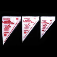 100 шт одноразовый мешок для теста Обледенение конвейерное покрытие Кондитерские украшения кексов подходят все размеры Насадки Кондитерские мешки Инструменты для выпечки