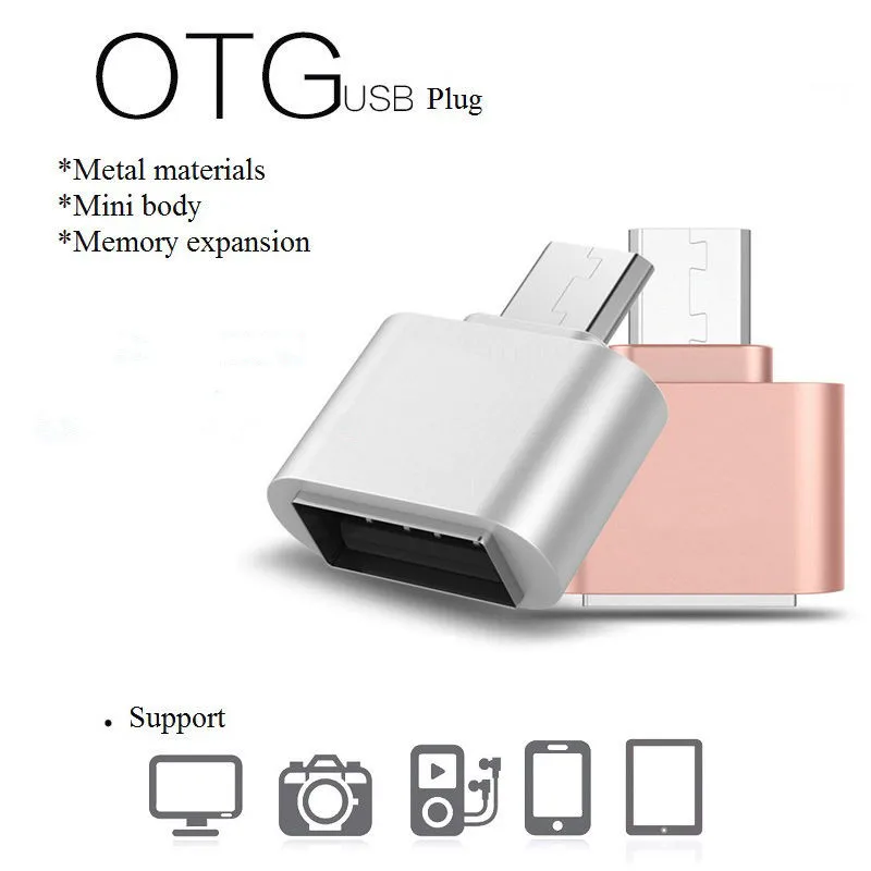 Mini Micro USB to USB OTG Cable Adapter Converter 2.0 For