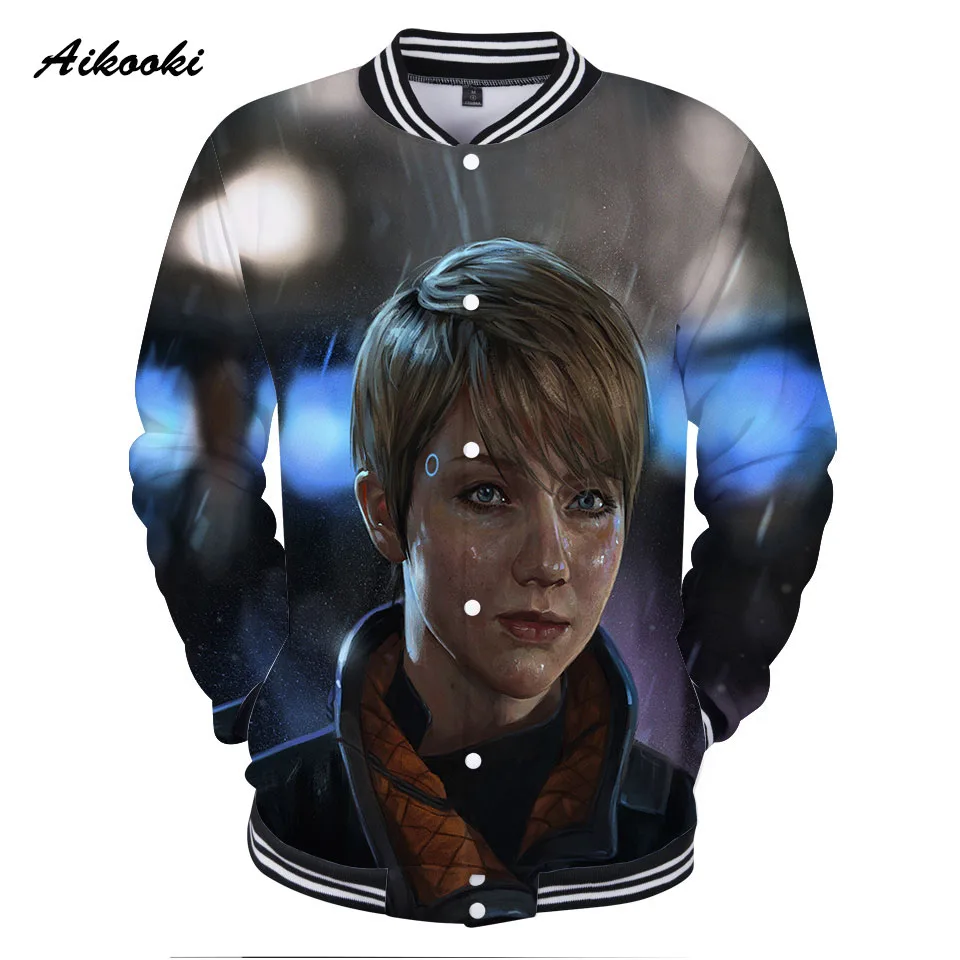 Jacket Coat Detroit Become Human 3D Baseball Jacket Men/Women Fashion Jackets 3D Hoodies Casual Cotton Harajuku Sweatshirt Jacket Coat Detroit Become Human 3D Baseball Jacket Men/Women Fashion Jackets 3D Hoodies Casual Cotton Harajuku Sweatshirt