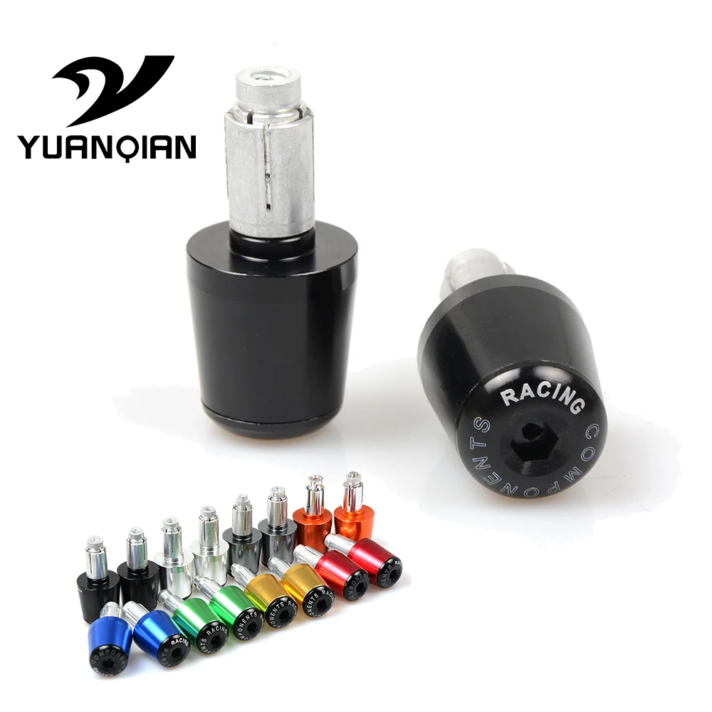 CNC Aluminum Handlebar Grips ends Bar Ends Handlebar Caps For Yamaha T-Max 500 T-Max 530/ABS Tracer 900 ABS V-MAX