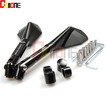 

Universal Aluminum Motorcycle Mirrors motorbike Rearview side Mirror for Honda CBR1000FM 91 Honda CBR250RR CBR400RR NC23
