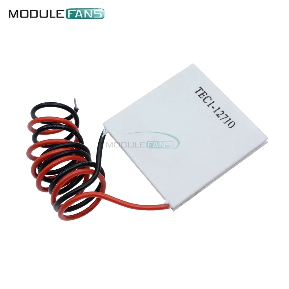 

TEC1-12710 Heatsink Thermoelectric Cooler Cooling Peltier Plate Module DC12V 10A