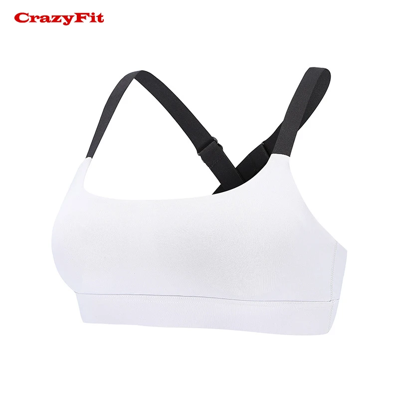 CrazyFit Sexy Push Up Padded Sports Bra Women