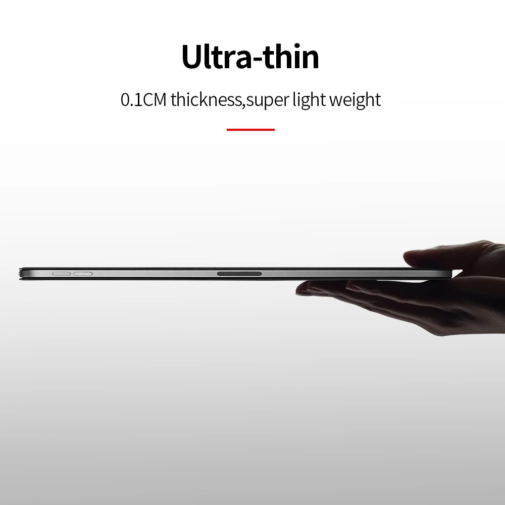 Магнитный чехол GOOJODOQ для iPad Pro 12 9 2018 Поддержка беспроводной зарядки Apple Pencil Smart Cover
