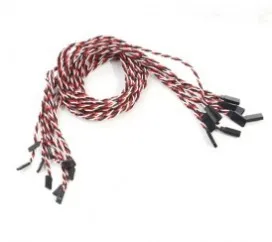 

10Pcs *Heavy duty 22# Twisted Wire 1000mm Futaba Color