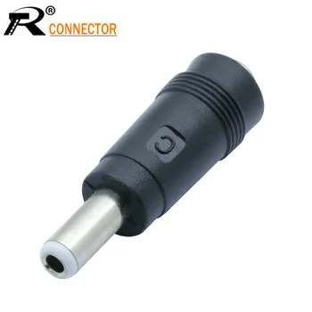 

3pcs DC 5525 Male Plug 5.5*2.1 mm female jack to 5.5*2.5 mm male Plug 180 Degrees DC Power Connector Adapter Laptop