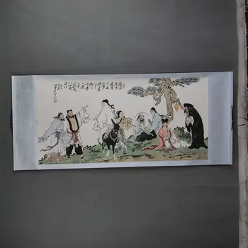 

Antique calligraphy and painting collection decorated living room office decoration paintings figure paintings