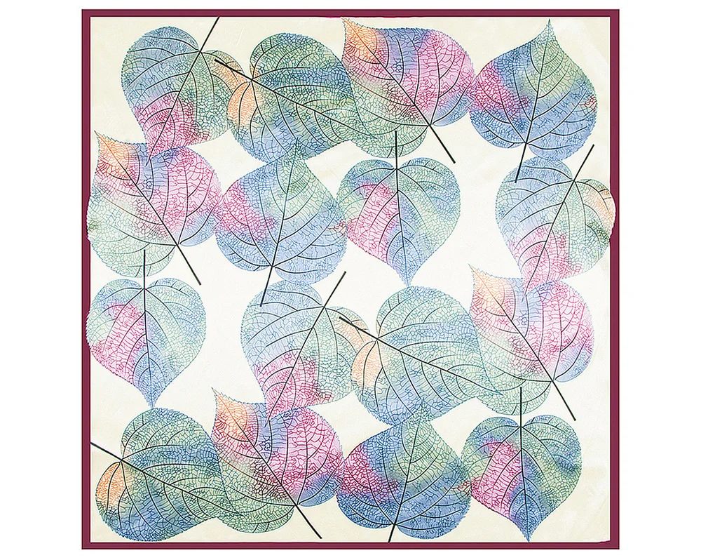 Printed Silk Scarf (12)