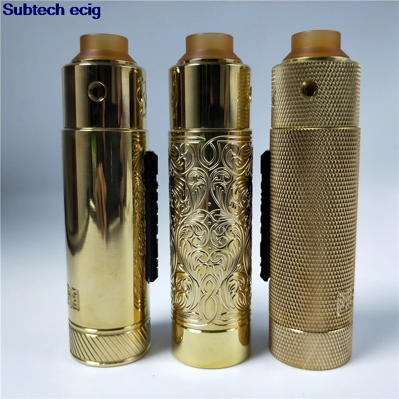 Новейший механический мод purg slam piece с комплектом электронных сигарет SHOT RDA 30 мм 18350