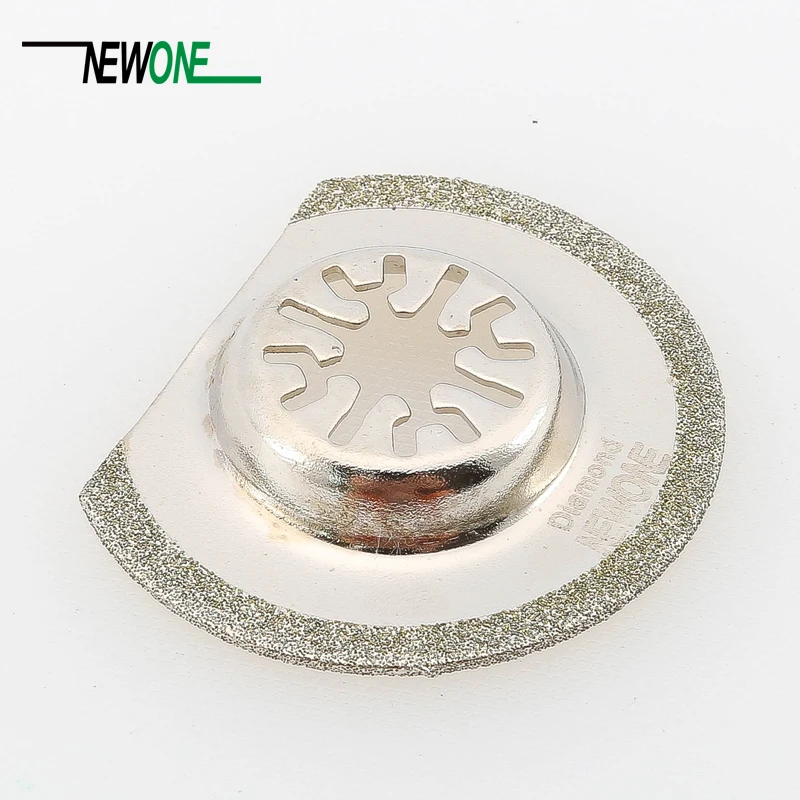 1 pcs of 63mm Diamond half circle oscillating multitool saw blade fit for renovator power tools as Fein, Bosch,makita 1 pcs of 63mm Diamond half circle oscillating multitool saw blade fit for renovator power tools as Fein, Bosch,makita