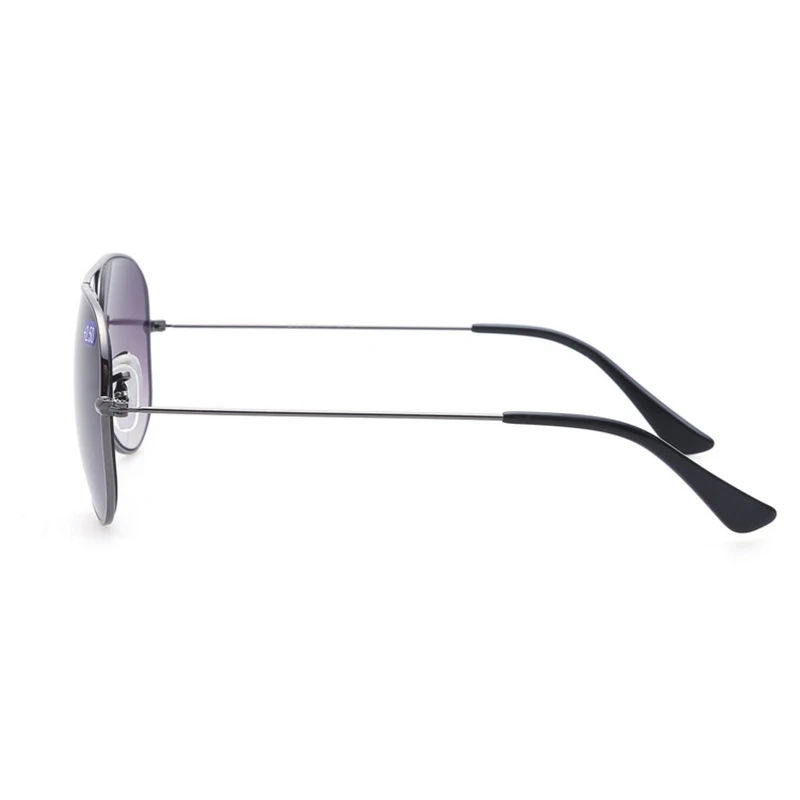 Унисекс пилот бифокальные очки для чтения лупа для женщин и мужчин взгляд рядом с дальним градиентом линзы дальнозоркости очки солнцезащитные очки отправить чехол L3