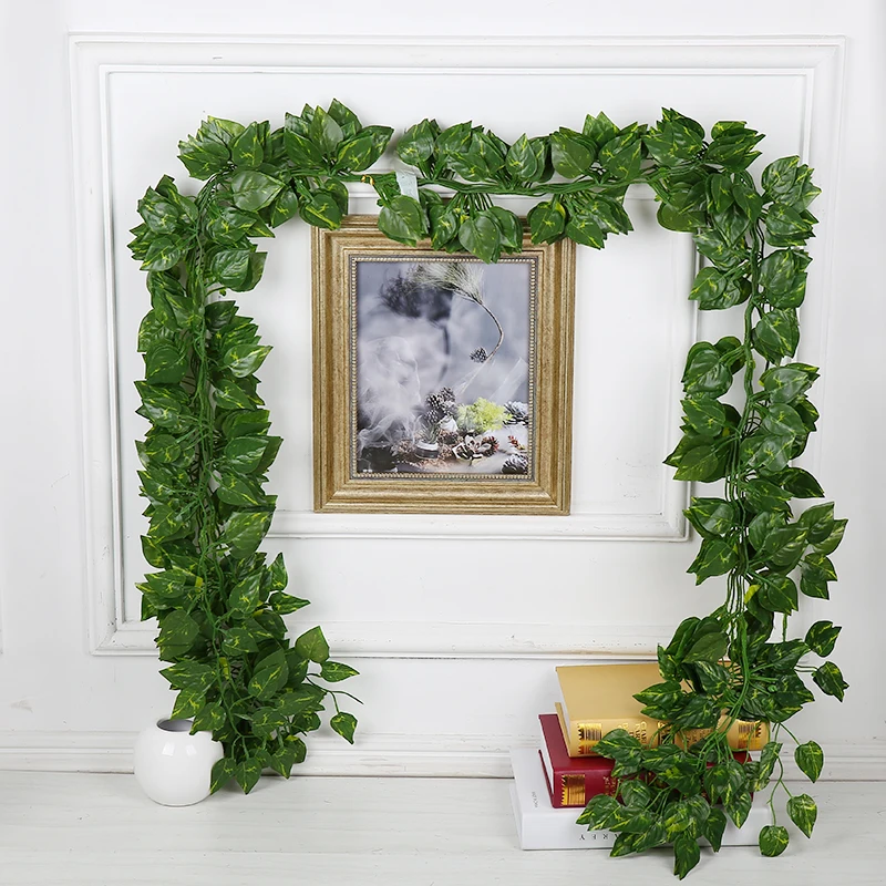 Wedding decoration 240cm Artificial Ivy Leaf Garland Plants Plastic