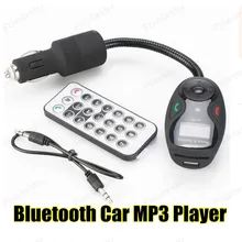 Автомобильный комплект fm-передатчика Bluetooth MP3 PlayerModulator свободный Ручной ЖК с двойным USB Зарядное устройство