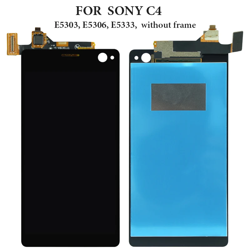 ЖК дисплей E5303 для Sony Xperia C4 сменный сенсорный экран в сборе C5 ультра E5506 с