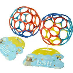 Просвещение младенцев играет Игрушки младенцев Grubbing руки и хватать шары с отверстием детские руки поймать мяч младенческой хватание