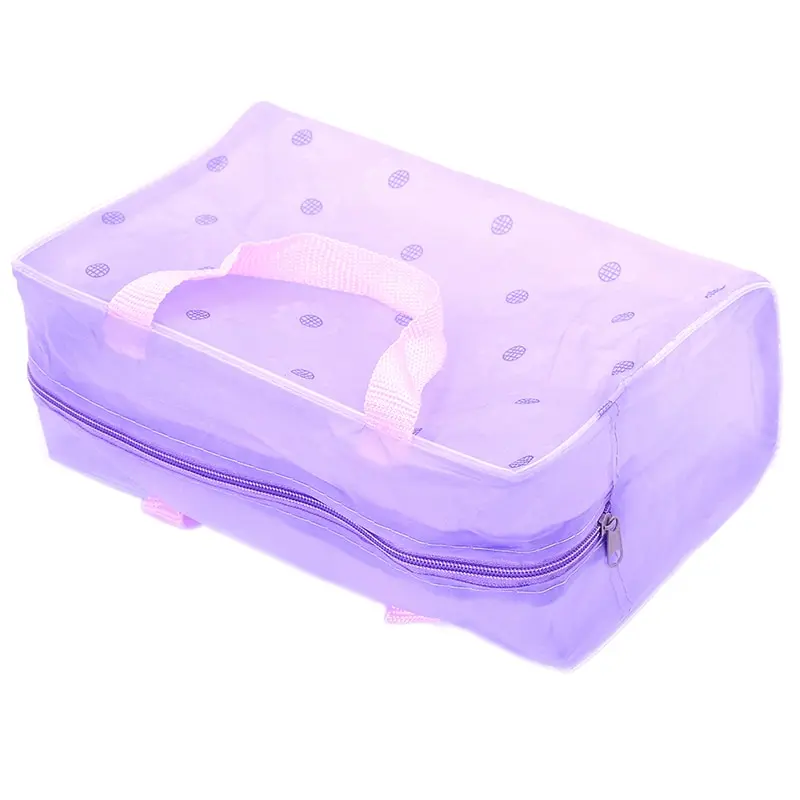 

Waterproof Transparent Cosmetic Bag Women Floral PVC Travel Toiletry Bathing Storage Bag Make Up Organizer Bag 5 Colors