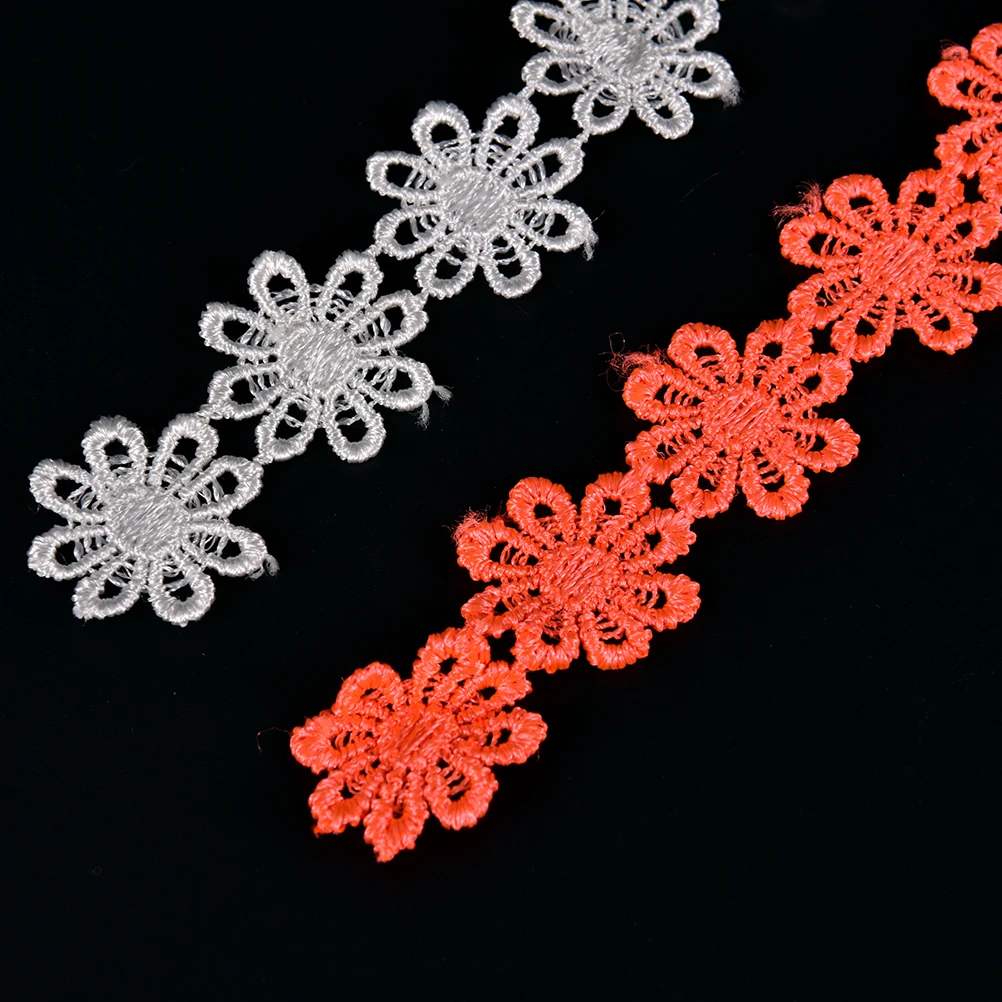 

Lace Trim Ribbon DIY Costume Home Accessories Handmade Embroidered Net Lace Fabric SewingDecoration