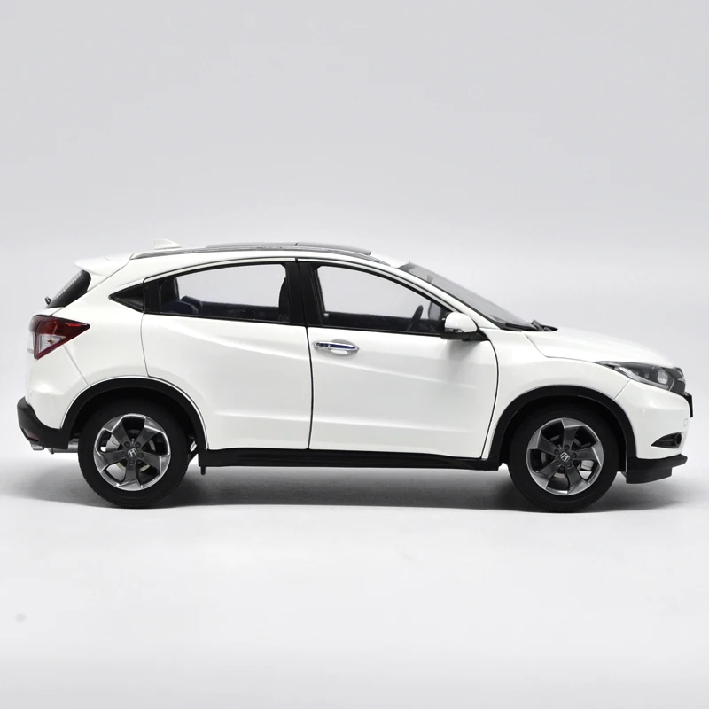 Оригинальные 1:18 HONDA VEZEL SUV модели, Высокая коллекция моделей автомобилей, 6 открытых дверей металлический автомобиль