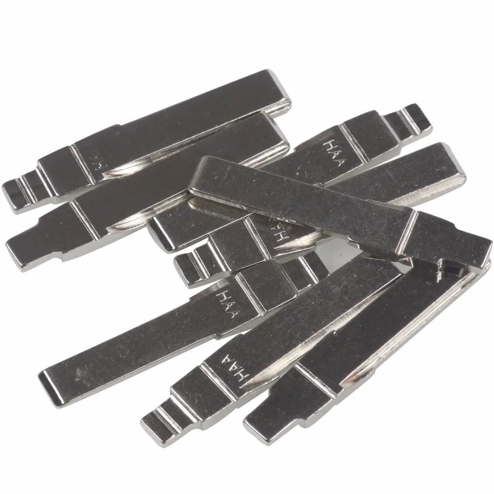 Perfect jingyuqin 1p Remote HAA HU66 Folding Flid Blank Key Uucut Blade For Vw Passat Bora Skoda Seattle For Audi A6 Car Key 5