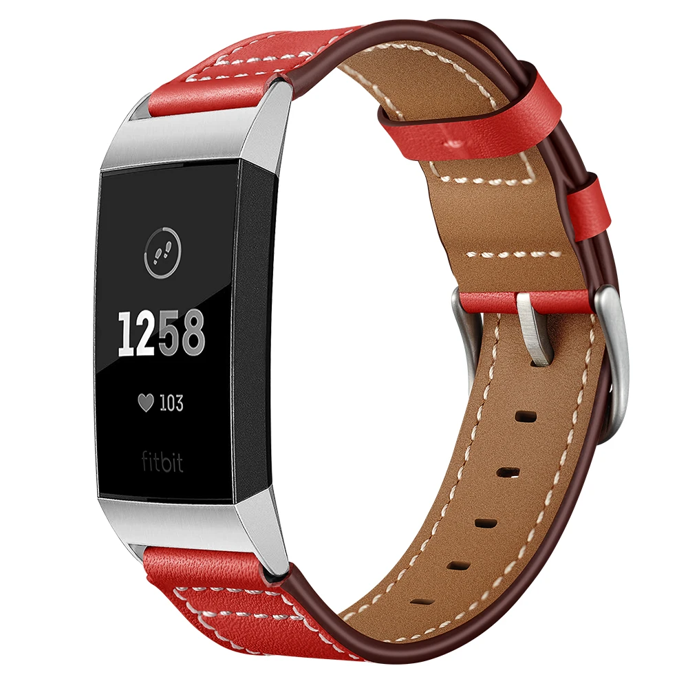 Onthelevel натуральная кожа Fitbit Versa ремешки для часов ремень, булавка, пряжка адаптер часы аксессуары для Fitbit Charge 3