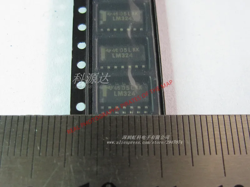 

50pcs/lot LM324DR SMD Amplifier SOIC14 LM324 LM324D
