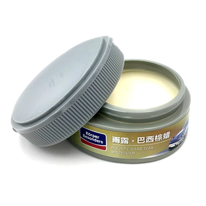 

Car styling natural carnauba wax polish hard wax for car body repair auto care scratches remover rubber car paint care