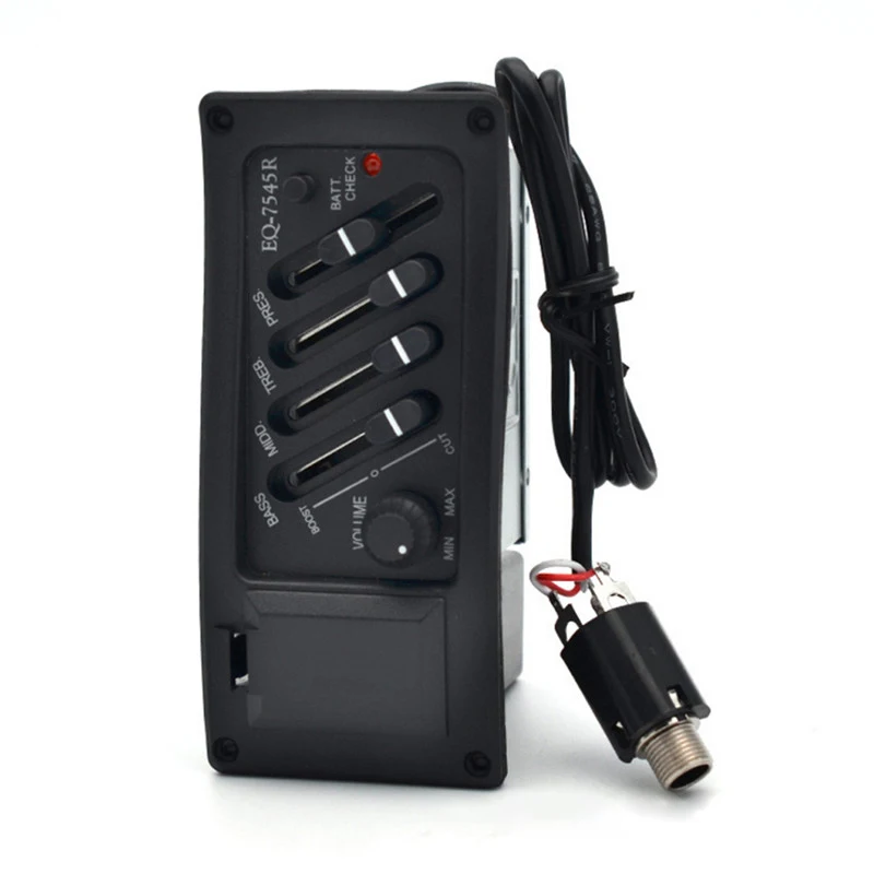 

2019 Hot Guitar Pickup Acoustic Guitar Pickup Guitar Preamplifier Pickup EQ-7545 Guitar Accessories New