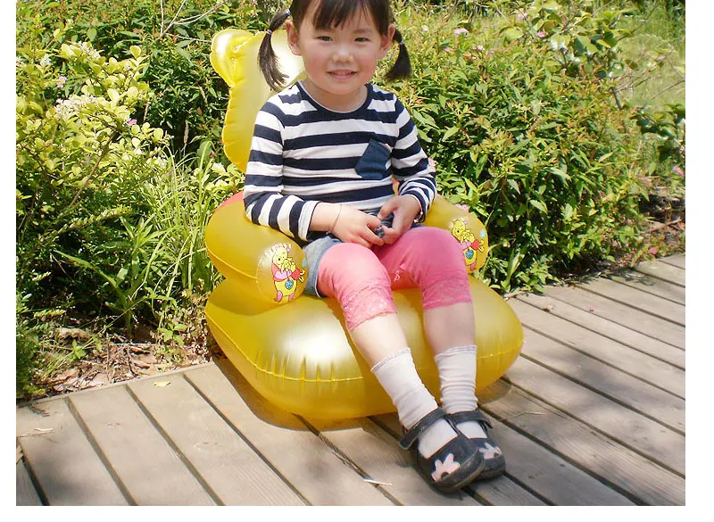 Куртка с изображением милого медведя формы пластиковые дешевой цене детский надувной диван передвижное Кресло детская игровая игрушка