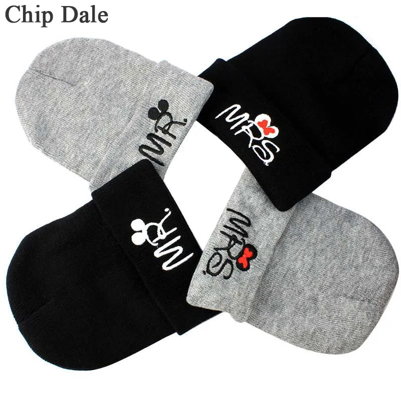 

Baby Hat For Boy Girl Kids Children Knitted Beanie Hats Autumn Winter Warm Hat MRS Letter Newborn Cartoon Cap Gift