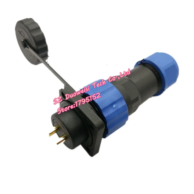 

plugdiameter 20mm Waterproof air plug socket DWS-20 9 pin 12 pin