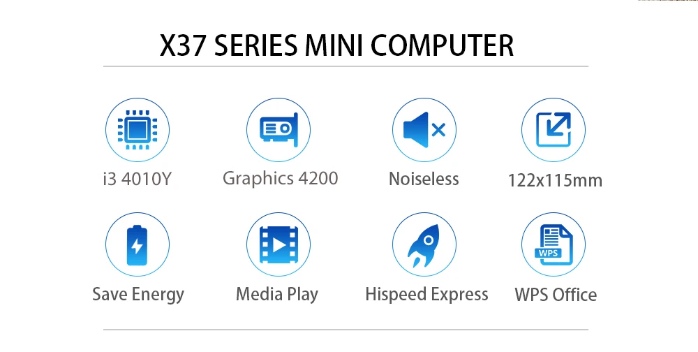 XCY мини-ПК i3 4010Y i5 4210Y i7 4500Y Мини компьютер Celeron 2955U 1,40 ГГц Wi-Fi HDMI USB Windows 7 компьютер PC