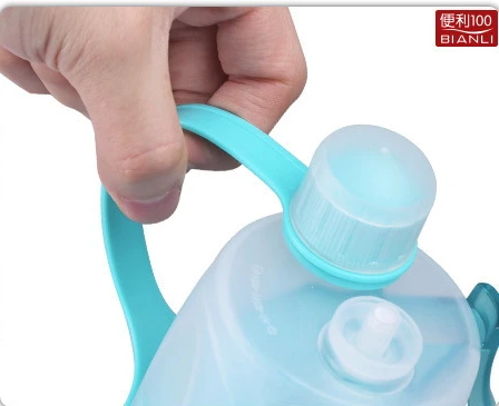 1 шт. Спортивная бутылка с распылителем для воды красота BPA бесплатно пластик на открытом воздухе двойного назначения для велосипедного путешествия одноцветная Питьевая Посуда
