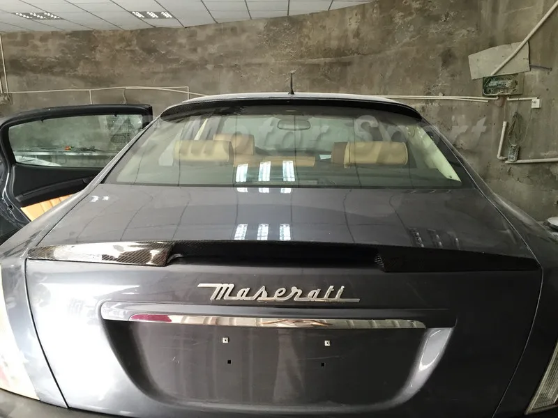 2004-2012 Maserati Quattroporte M139 YC Design Style Rear Trunk Spoiler Wing CF (21)