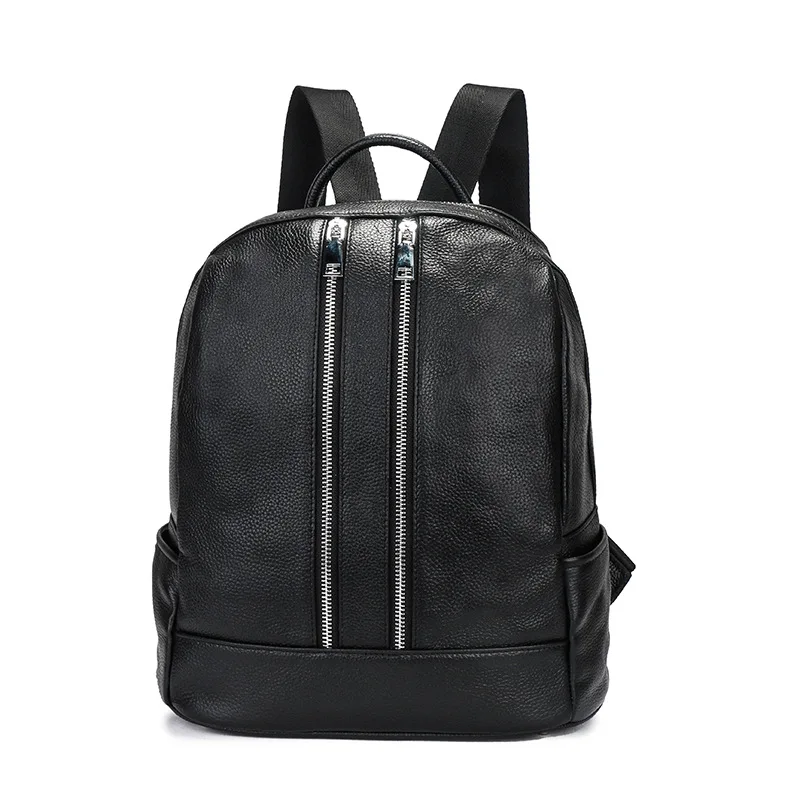 

Amasie brand design genuine leather women backpack female daily causal book bag laptop double shoulder GET0055