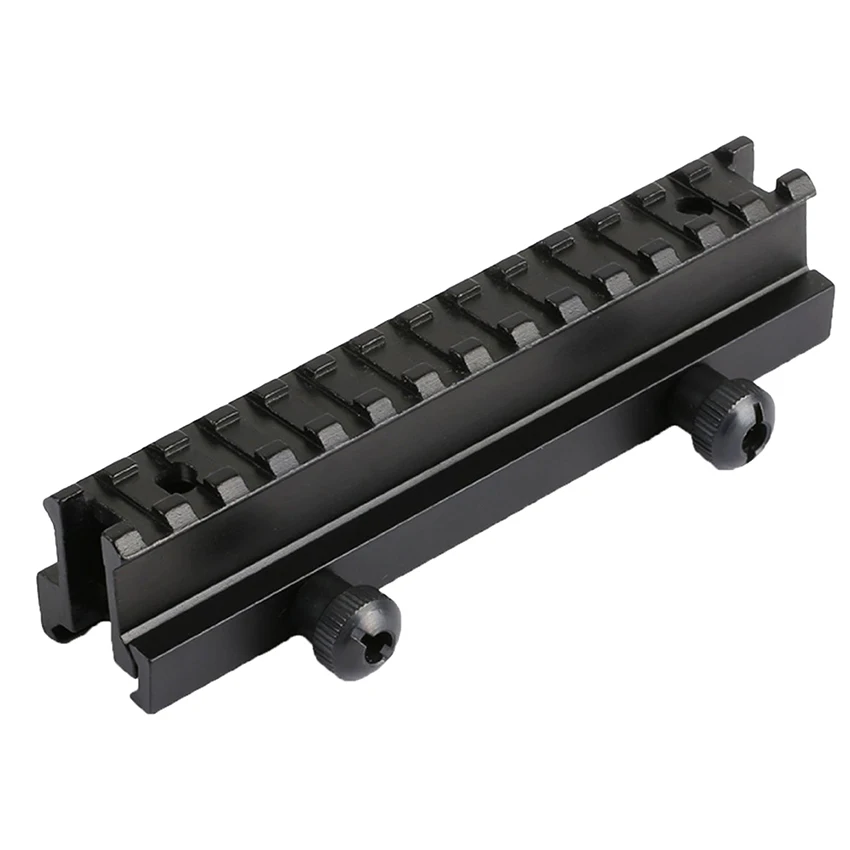 

Hunting Accessories Tactical See-Thru Flat Top 1" Riser Scope Mount for Picatinny Rail Military Gear Equipment