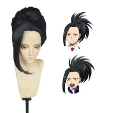 My Boku no Hero Academy yaojorozu Momo Аниме Костюм для косплея Парик нужно стиль горячий косплей парик