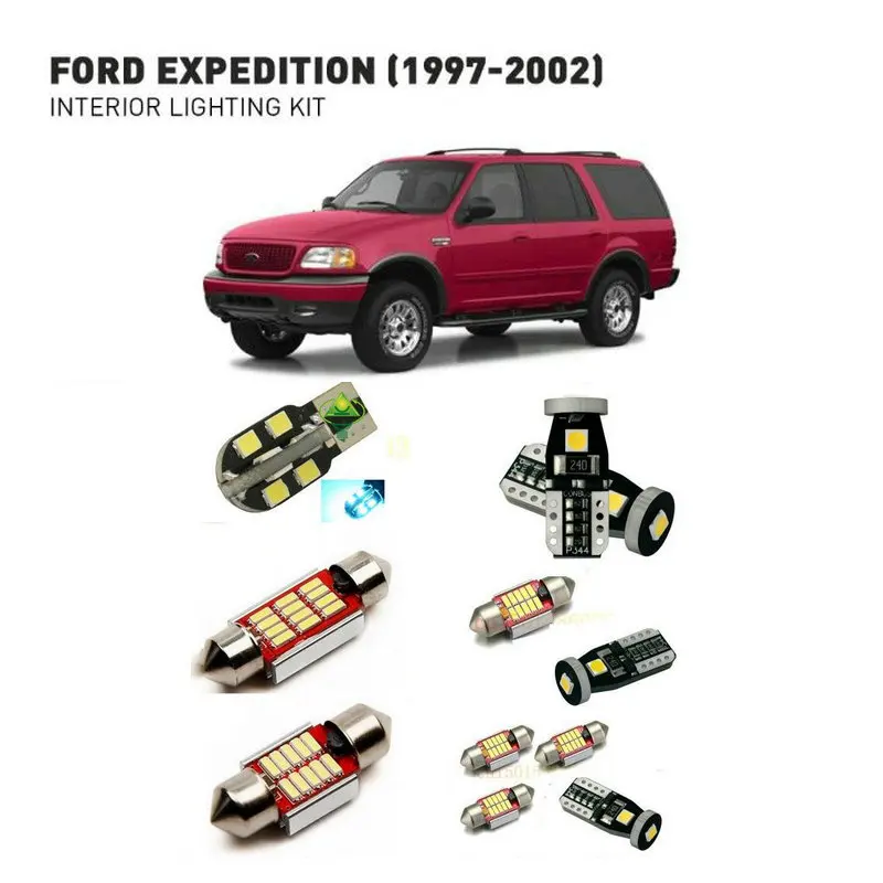 Светодиодные внутренние фары для Ford DISPATCH 1997 2002 14 шт. светодиодные автомобилей