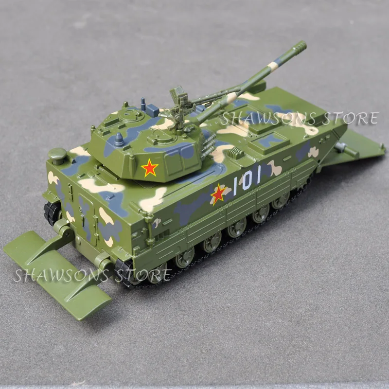 1:48 Diecast металлические модель военного танка игрушка AAV Китай ZTD 05 десантного
