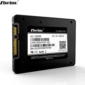 

Zheino SSD 120GB 2.5'' SATA3 3D NAND 7mm Internal Black Solid State Drive