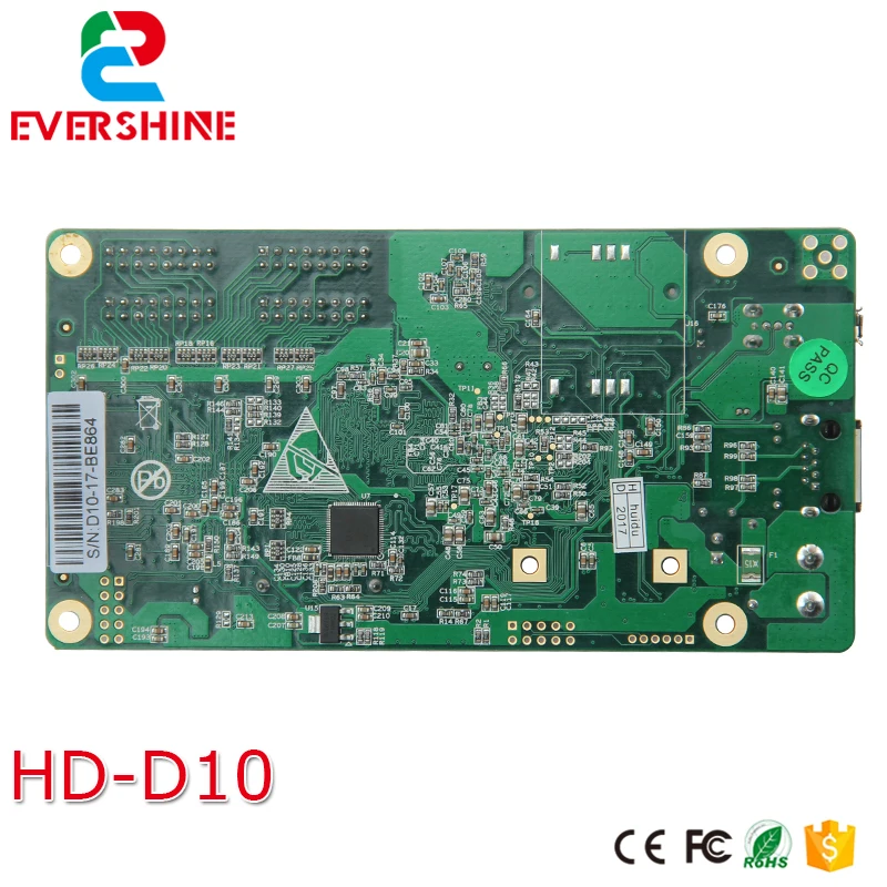 Новинка! D10 HD + Wifi модуль rgb контроллер светодиодного знака card для Windows Taxi рекламный