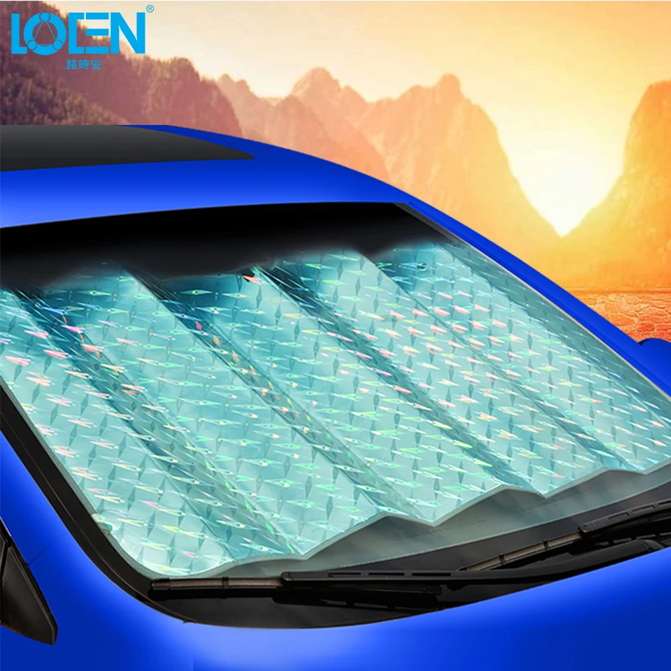 

Car Reflective Sunshade Windshield Cover Block Heat UV Protection Front Window Sun Shade 60cm*120cm/70cm*130cm Foldable