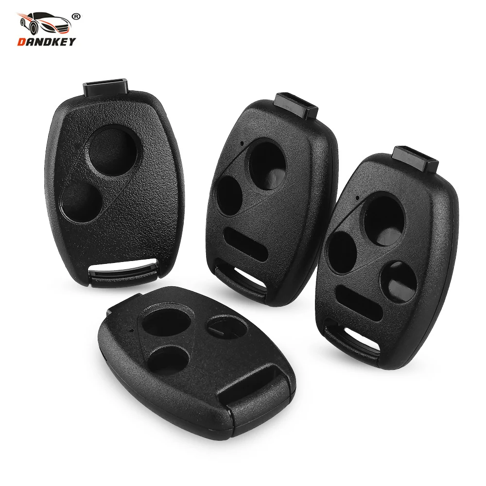 

Dandkey 2/3/4 Buttons Without Blade Remote Key Case Shell For HONDA Accord Civic CRV Pilot 2007 2008 2009 2010 2011 2012 2013