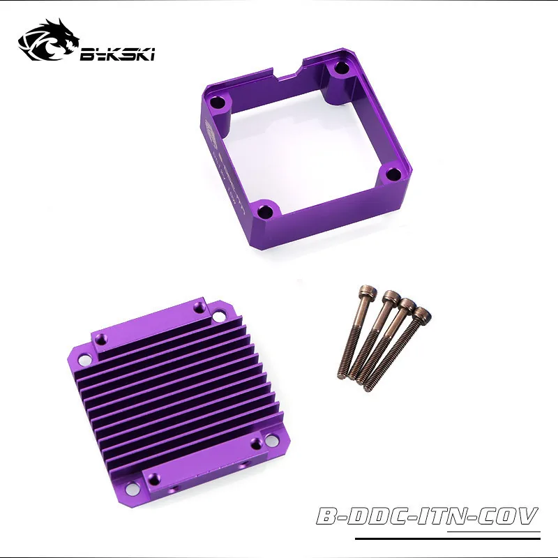 Bykski B-DDC-ITN-COV DDC Pump Armor Heatsink Armor TOP Acrylic Cover For 3.2 Pump High Performance Silent Armor Water Cooling