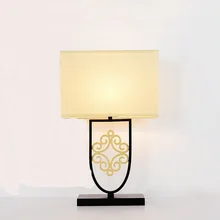 Китайский современный минималистичный Креативный светодиодный декоративные настольные лампы прикроватная лампа для спальни лампа дом отель LU628 ZL431