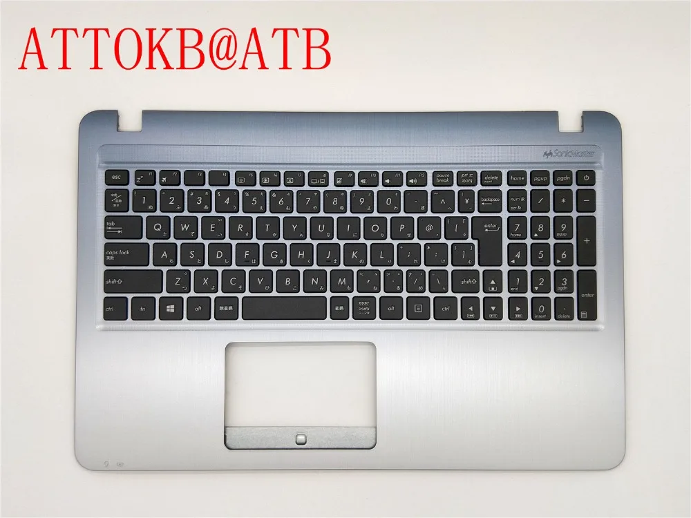 Клавиатура JA/JP для ASUS X540L k540 X540LA F540 X540LJ D540U X540SA X540SC R540 VM520U Fl5700U R540S C520U с рамкой упора