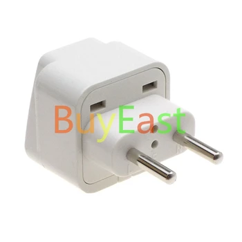 

10 Pcs EU Travel Adapter Europeplug CEE7/16 Type C Universal Outlet